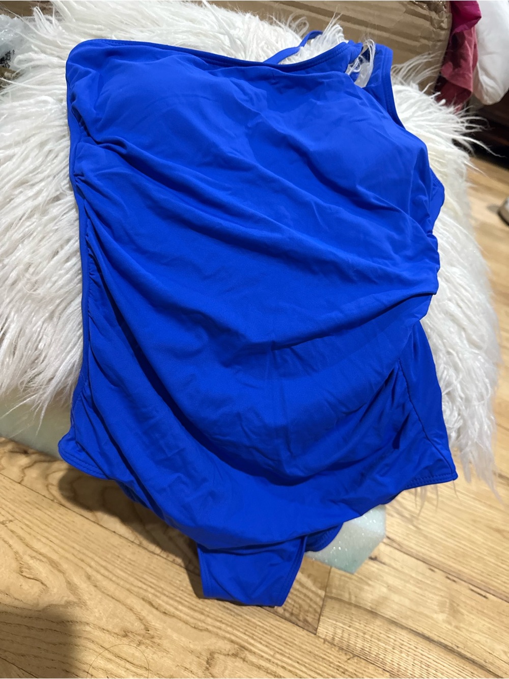 Royal Blue One-Piece Swimsuit